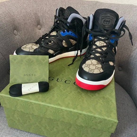 Men's Gucci Basket sneaker - Picture 1 of 6